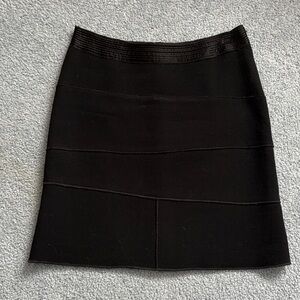 Prada Classic Black Pencil Skirt
